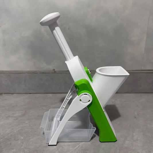Upgraded Safety Mandolin Slicer, Vegetable Cutting Slicer, Vegetable Chopper, Potato Slicer, Four Modes, Adjustable Thickness Food Cutter, Kitchen Grinder, Kitchen Gadgets