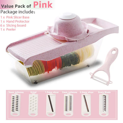 Vegetable Cutter Vegetable Slicer Multifunctional Kitchen Accessories Basket Fruit Potato Peeler Carrot Grater Vegetable Slicer