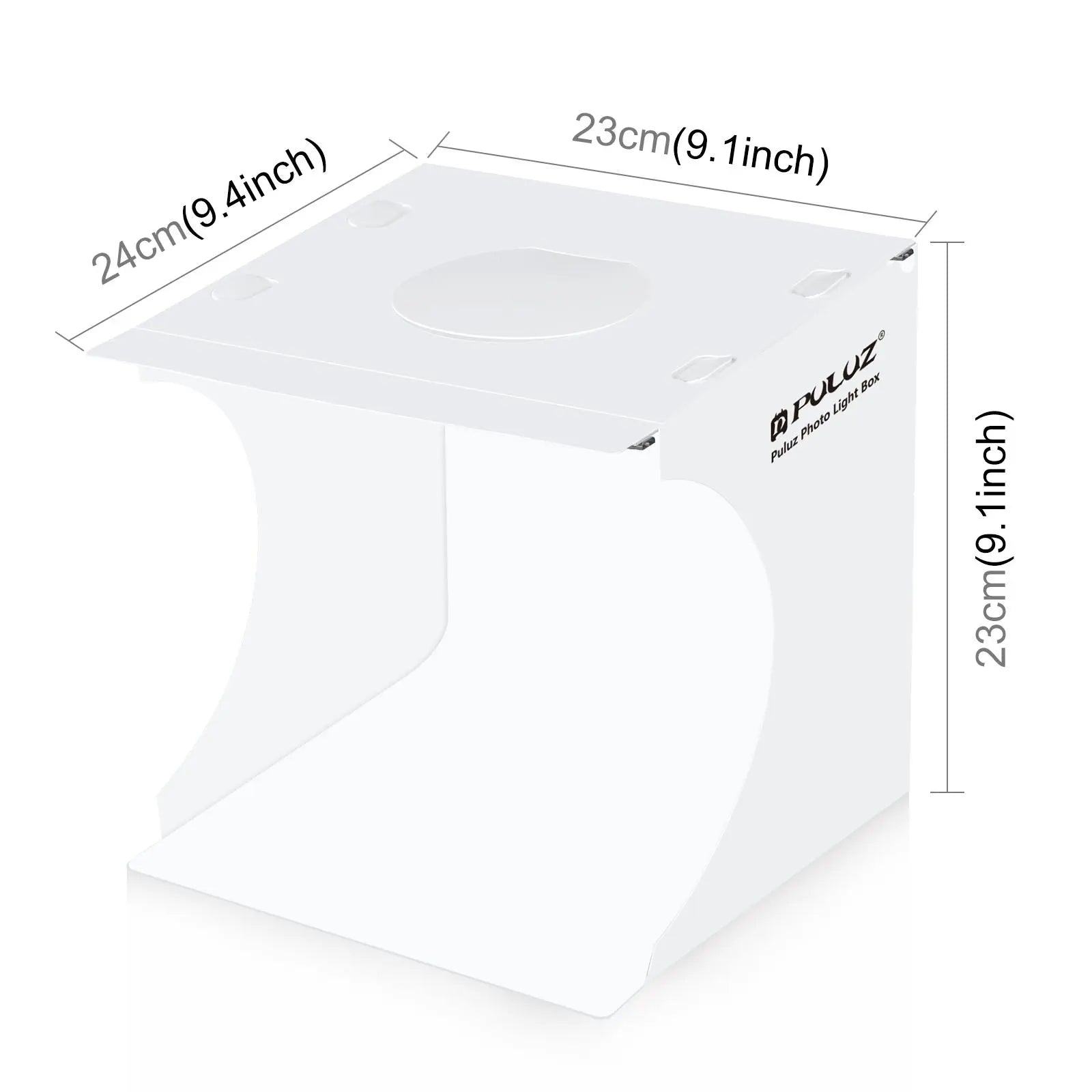 Portable Mini Light Room with USB Cable & Backdrops, Foldable Light Box, Photo Studio Photography Lighting Tent Kit, Mini Shooting Tent, Camera Accessories